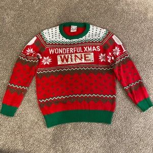 Holiday Sweater “Wine Time”